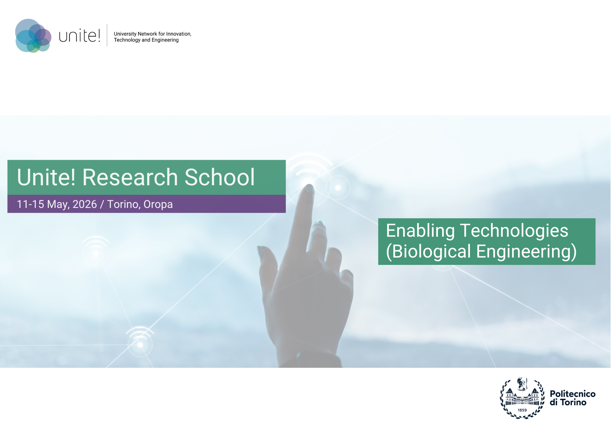 Course URS 2026: Enabling Technologies (Biological Engineering)