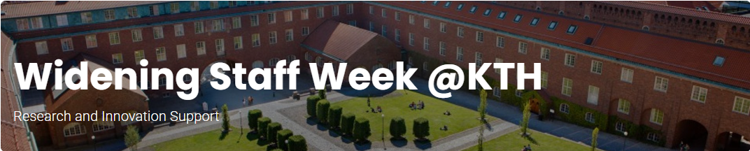 Course Unite! Widening Staff Week @ KTH